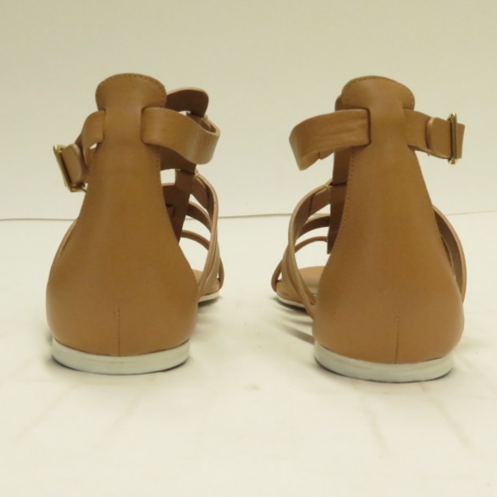 Chloe Sandal Groove Nude Leather Size 38.5 - Picture 3 of 6